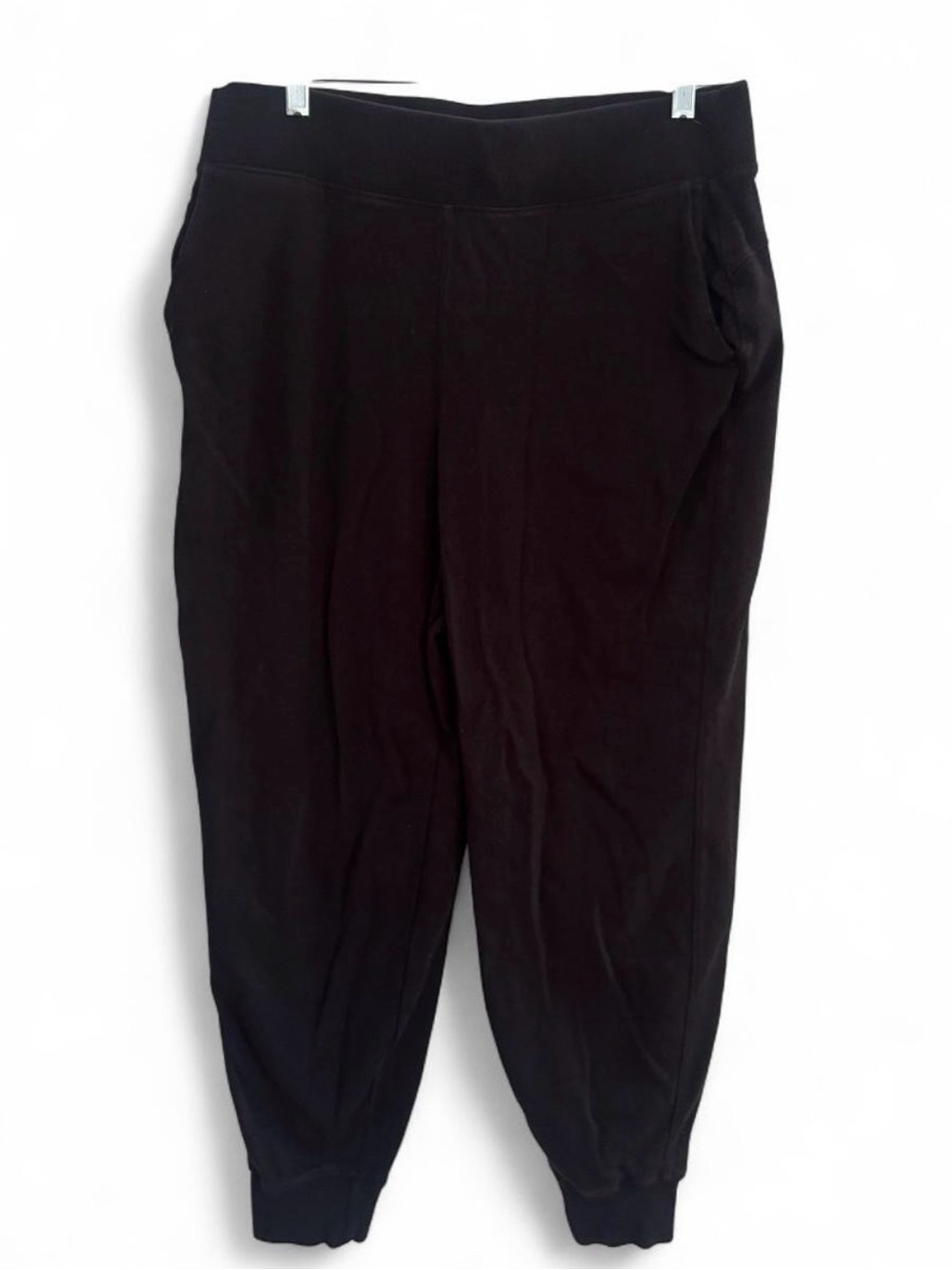Pact Organic Cotton Black Sweatpants Womens Size Large